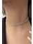 Altın Renk 2 Sıra Taş Detaylı Choker Kolye 1