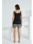 Bambu Ip Askılı Yazlık Kadın Şort Takım 70011 4
