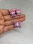 Pervin Accessories Kuromi Küpe ve Yüzük Set 1