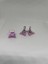 Pervin Accessories Kuromi Küpe ve Yüzük Set 2