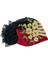 Kadın Beanie Cap Headwrap Saç Ğı Streç Kırmızı (Yurt Dışından) 5