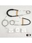 Mercedes C Class W204 S204 2006-2014 E W212 S212 2009-2016 İçin Ön Sol Kapı Cam Kriko Tamir Seti 1