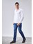 Cedy Denım Erkek Yüksel Bel Boru Paça Kot Pantolon Reguler Fit Jean C336 3