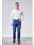 Cedy Denım Erkek Yüksel Bel Boru Paça Kot Pantolon Reguler Fit Jean C336 4
