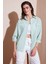 Regular Fit Uzun Kollu Çizgili Gömlek Bayan Gömlek 6772875 1