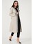Modest Regular Fit Bağlamalı Nakışlı Tesettür Uzun Kimono Hırka Bayan Hırka 5866173 2