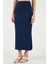 Slim Fit Yırtmaç Detaylı Uzun Etekli Crop Takım Bayan Takım 5866148 5