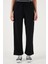Regular Fit Normal Bel Geniş Paça Pantolon Bayan Pantolon 5866117 3