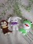 Amigurumi Minik Sevimli Hayvan Oyuncaklar (Maymun, Ördek ve Sevimli Tavşan) 1