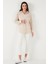 Regular Fit Uzun Kollu Cepli Çizgili Gömlek Bayan Gömlek 6772895 3