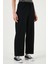 Regular Fit Normal Bel Geniş Paça Pantolon Bayan Pantolon 5866117 4
