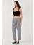 Slim Fit Normal Bel Boru Paça Pantolon Bayan Pantolon 668YP5372 1