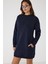 Pamuklu Sweatshirt Elbise Tunik 1