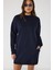 Pamuklu Sweatshirt Elbise Tunik 2