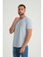 Erkek Pis Yaka %100 Pamuk Salaş T-Shirt 2