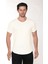 Erkek Pis Yaka Pamuk Salaş T-Shirt 1