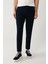 Erkek Lacivert Beli Lastikli Ve Bağcıklı Bi Stretch Pantolon A41y3232 2