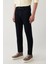 Erkek Lacivert Jean Pantolon Rinse Yıkamalı Tütün Dikişli Esnek Slim Fit A41y3511 3