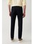 Erkek Lacivert Jean Pantolon Rinse Yıkamalı Tütün Dikişli Esnek Slim Fit A41y3511 4