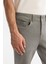 Erkek Açık Haki Eskitme Yıkamalı Esnek Jean Pantolon B003524 4