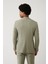 Erkek Açık Haki Yırtmaçlı Astarsız Way Stretch Lightweight Comfort Slim Fit Ceket A41Y4003 4