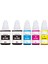 Duruink Canon Pixma G3400 GI-490 Uyumlu Muadil Mürekkep Seti 2X135ML Siyah + 3X70ML Renkli 2