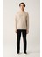 Erkek Taş Bisiklet Yaka Interlok Baskılı Sweatshirt A41y1246 5