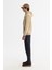 Erkek Bej Kapüşonlu Pamuklu Baskılı Elastan Sweatshirt A42Y1321 5