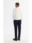 Erkek Lacivert Slim Fit Yandan Cepli Dokulu Bi-Stretch Takım Elbise Pantolonu A42Y3211 3