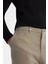 Erkek Vizon Yandan Cepli Bi-Stretch Slim Fit Pantolon A42Y3212 9