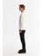 Erkek Ekru Bisiklet Yaka Pamuklu Baskılı Elastan Sweatshirt A42y1227 3