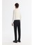 Erkek Siyah Slim Fit Yandan Cepli Dokulu Bi-Stretch Takım Elbise Pantolonu A42Y3211 3