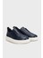 Logolu Deri Kalın Tabanlı Slip-On Sneaker Ayakkabı Erkek Ayakkabı MBCD21995BARTMVIU55 2