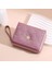 Kadın Cüzdanı Kısa Kart Tutucu Üç Katlı Çanta Büyük Kapasiteli Çoklu Kart Yuvası (Yurt Dışından) 2