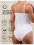 Kadın Ip Askılı Çıtçıtlı Body, Modal - Pamuk Karışımlı, ( Kancalı ), Tekli Paket, Beyaz, Xl 3