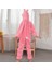 Çocuk Tavşan Kostümü Pembe Renk 4-5 Yaş 100 cm (Lisinya) 2
