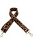 Suni Deri 120X4 cm Çanta Sapı Kalsap Leopar Renk Light Gold Metalli 1