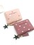 [happytree] Kalp Şeklinde Noktalar Kadın Mini Püskül Cüzdan Bayanlar Sevimli Kız Kısa Fermuar Güzel Pu Deri Bozuk Para Cüzdanı Kadın Para Çantası (Yurt Dışından) 3