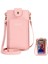 Cüzdan Kadın Dokunmatik Ekran Omuzdan Askili Çanta Büyük Kapasiteli Cep Telefonu El Çantası Bayan Çanta Kart Tutucu Crossbody Çanta (Yurt Dışından) 1