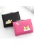 1 Adet Yeni Kadın Küçük Cüzdan Cartera Mujer Sevimli Corgi Doge Tasarım Bayanlar Pu Deri Kadın Kısa Para Çantalar Para Cebi ile (Yurt Dışından) 3