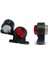 4 Adet Mini 12 Ledli Takoz Lamba 12-24 Volt Kırmızı Beyaz 2