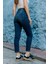 Yüksek Bel, Esnek Skinny Denim Dar Kalıp Mom Jean Kadın Kot Pantolon @cremona 5