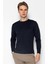 Unisex Bisiklet Yaka Teknolojik Ipeksi Pamuk Kumaş Sweatshirt 1