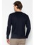 Unisex Bisiklet Yaka Teknolojik Ipeksi Pamuk Kumaş Sweatshirt 5