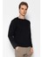 Unisex Bisiklet Yaka Teknolojik Ipeksi Pamuk Kumaş Sweatshirt 3
