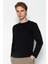 Unisex Bisiklet Yaka Teknolojik Ipeksi Pamuk Kumaş Sweatshirt 4