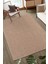 Doku DH001 Kahverengi Hav Toz Vermez Salon Mutfak Koridor Oturma Odası Yolluk Dokuma Kilim 1