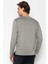 Unisex Bisiklet Yaka Teknolojik Ipeksi Pamuk Kumaş Sweatshirt 5