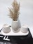 Iskandinav Vazolu Tabaklı Tealight Mumluk Set 1