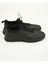 Siyah Erkek Bağcıklı Deri Sneaker 3